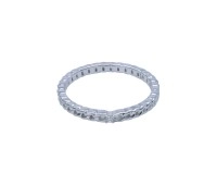 Minimal Style Silver Ring NSR-4178